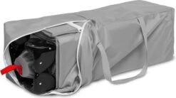 Caretero - Reisbedje Met Nachtkastje Esti Grijs -Babyproducten Serie Winkel 1200x671 3