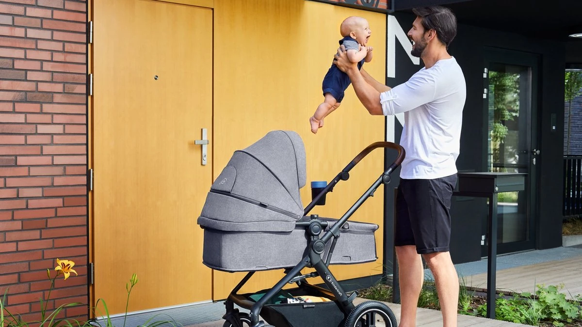 Kinderkraft B-Tour Ash Grey 3-in-1 Combi Kinderwagen Incl. Autostoel KSBTOU00DGR3000 11 Kinderkraft B-Tour Ash Grey 3-in-1 Combi Kinderwagen Incl. Autostoel KSBTOU00DGR3000 - Afbeelding 9