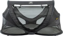 Deryan Peuter Luxe Campingbedje – Inclusief Zelfopblaasbare Matras - Zwart -Babyproducten Serie Winkel 1200x678 2