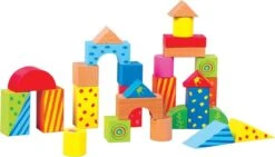 Lelin Toys - Duw En Loopwagen Met 30 Gekleurde Blokken -Babyproducten Serie Winkel 1200x685