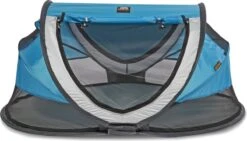 Deryan Peuter Luxe Campingbedje – Inclusief Zelfopblaasbare Matras - Blue -Babyproducten Serie Winkel 1200x687