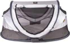 Deryan Peuter Luxe Campingbedje – Inclusief Zelfopblaasbare Matras - Silver -Babyproducten Serie Winkel 1200x727 1