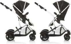 BERKATMARKT - Hauck Duett 2 Dubbele Kinderwagens Voor Baby's En Kinderen, Omkeerbare Zitting, In Hoogte Verstelbaar, Zonwering, Regenbescherming, Opvouwbaar, Tot 36 Kg, Zwarte Woud -Babyproducten Serie Winkel 1200x756 2