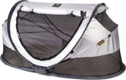 Deryan Peuter Luxe Campingbedje – Inclusief Zelfopblaasbare Matras - Silver -Babyproducten Serie Winkel 1200x764 1