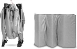 Caretero - Reisbedje Met Nachtkastje Esti Grijs -Babyproducten Serie Winkel 1200x765 1