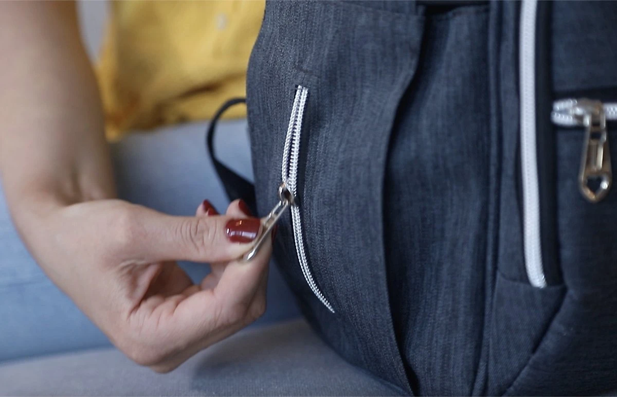 Periwinkle - Luiertassen - Waterproof Baby Verzorgingstas - Baby Rugzak - Luiertas - Verzorgingstas - Linnen - Bordeaux 16 Periwinkle - Luiertassen - Waterproof Baby Verzorgingstas - Baby Rugzak - Luiertas - Verzorgingstas - Linnen - Bordeaux - Afbeelding 14