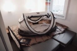 Deryan Peuter Luxe Campingbedje – Inclusief Zelfopblaasbare Matras - Cream -Babyproducten Serie Winkel 1200x800 108