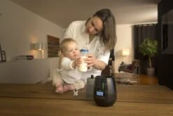 Alecto BW700BK - Snelle Digitale Flessenwarmer 500W Voor Opwarmen, Steriliseren En Ontdooien - Inclusief Stoomkap - Bediening Via Display - Zwart -Babyproducten Serie Winkel 1200x800 223