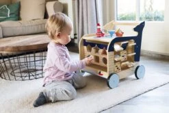 Baby Walvis Loopwagen - Houten Speelgoed Vanaf 1 Jaar -Babyproducten Serie Winkel 1200x800