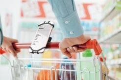 Dooky Telefoonhouder Smartphone Telefoon Houder 360* Rotatie Universeel Kinderwagen Fiets Zwart -Babyproducten Serie Winkel 1200x800 89