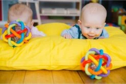 Playgro Buigbare Bendy Ball - Grijp- En Bijtspeelgoed - Incl Rammelaar - Activiteitenbal -Babyproducten Serie Winkel 1200x803