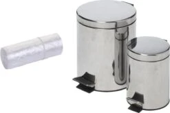 Merkloos Vuilniszakken 50 X 3 Liter | Klein, Doorzichtig Plastic | 27 X 30 Cm | Kleine Pedaalemmer Restafval Afval Zakjes -Babyproducten Serie Winkel 1200x803 8