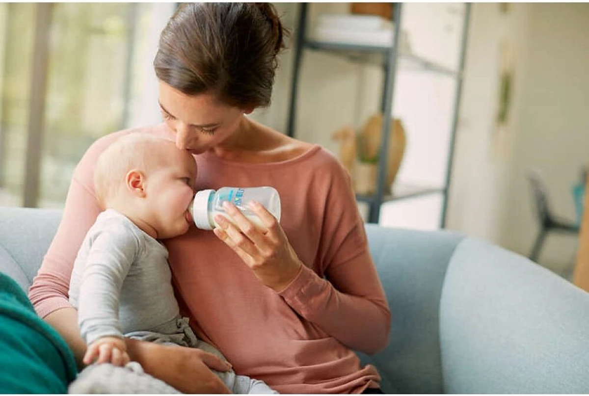 Philips Avent SCD809/01 Anti-Colic Combi Babyfles (125ml) + (260ml) Met AirFree Ventiel 15 Philips Avent SCD809/01 Anti-Colic Combi Babyfles (125ml) + (260ml) Met AirFree Ventiel - Afbeelding 13