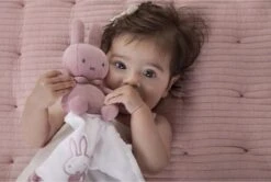Tiamo Collection Knuffeldoekje Nijntje - Pink Baby Rib -Babyproducten Serie Winkel 1200x808