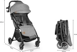Lionelo Buggy Julie One - Kinderwagen Premium - Automatisch Opvouwen - Wandelwagen Tot 22 Kg - Comfortabele Zitje -Babyproducten Serie Winkel 1200x813 3