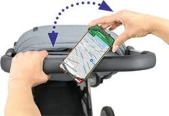 Dooky Telefoonhouder Smartphone Telefoon Houder 360* Rotatie Universeel Kinderwagen Fiets Zwart -Babyproducten Serie Winkel 1200x828 2