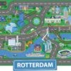 Speelkleed Rotterdam City-Play - Autokleed - Verkeerskleed - Speelmat Rotterdam -Babyproducten Serie Winkel 1200x849