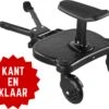 Merkloos Kinderwagen/Buggy Meerijdplankje - Kant & Klaar - In Elkaar Gezet - Universeel – Met Zitje – Verstelbaar – Zwart -Babyproducten Serie Winkel 1200x881 2