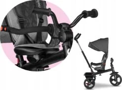 Merkloos Kinderwagen - 3 In 1 Kinderwagen - Duwfiets - Driewieler - Tot 25 Kg - Tot 36+ Maanden - Met Duwstang - Kinder Wagen - Kinder Driewieler - Buggy - Duwfiets -Babyproducten Serie Winkel 1200x891 2