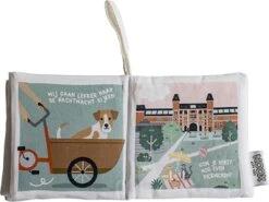 Zacht Babyboekje Amsterdam - 100% Katoen - Fairly Made - In Mooie Geschenkverpakking - Duurzaam En Origineel Kraamcadeau -Babyproducten Serie Winkel 1200x897