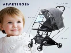 Regenhoes Kinderwagen - Regenhoes Buggy - Wandelwagen - Regenscherm - Universeel - Hoogwaardige Kwaliteit -Babyproducten Serie Winkel 1200x900 36