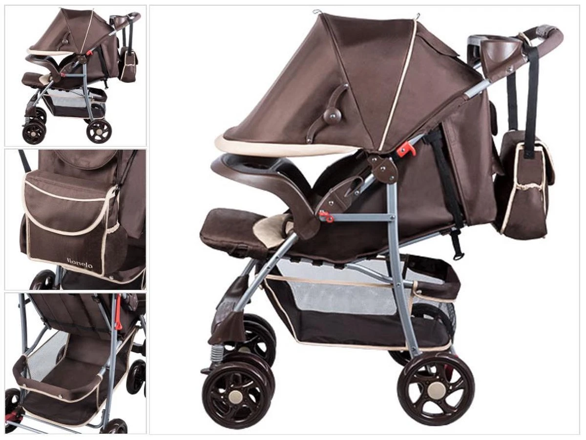 Lionelo Emma Plus – Kinderwagen - Blauw Scandi - 6 Maanden Tot 5 Jaar 22 Lionelo Emma Plus – Kinderwagen - Blauw Scandi - 6 Maanden Tot 5 Jaar - Afbeelding 20