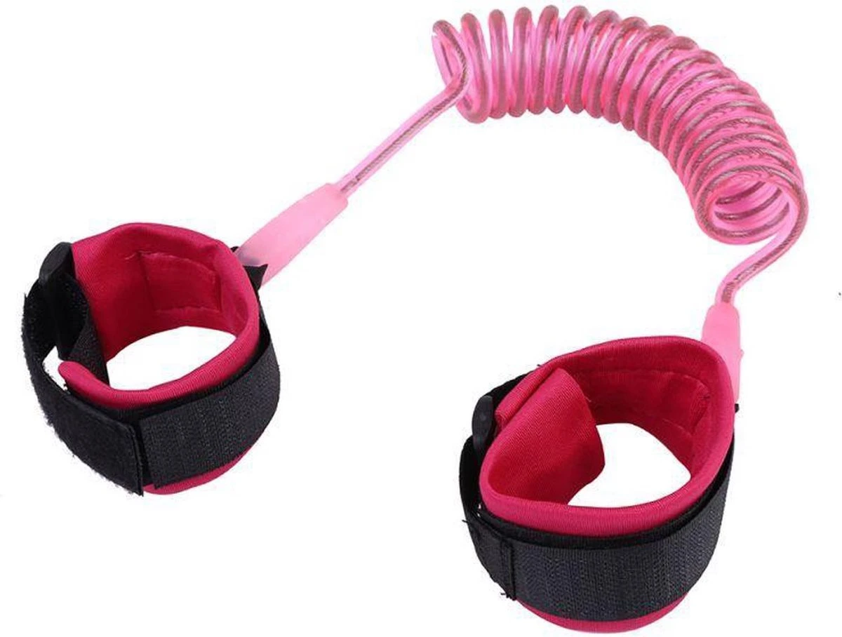 *** Polstuigje 360 Roze - Polsband/Kind - Veilig Onderweg - Van Heble® *** 4 *** Polstuigje 360 Roze - Polsband/Kind - Veilig Onderweg - Van Heble® *** - Afbeelding 2