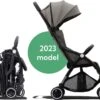 Hamilton By Yoop X1 Plus Buggy – Nieuw, Hoger, Uitgebreider 2023 Model – Premium Stroller Met One Hand Folding Technologie – Grijs – Lichte, Verstelbare En Wendbare Kinderwagen Met Vele Gemakken -Babyproducten Serie Winkel 1200x933 1