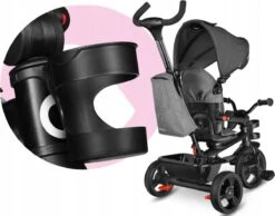 Merkloos Kinderwagen - 3 In 1 Kinderwagen - Duwfiets - Driewieler - Tot 25 Kg - Tot 36+ Maanden - Met Duwstang - Kinder Wagen - Kinder Driewieler - Buggy - Duwfiets -Babyproducten Serie Winkel 1200x941 2