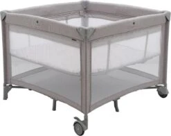 Topmark Reisbed/Box Parker - 100x100 Cm. - Grey -Babyproducten Serie Winkel 1200x952 1