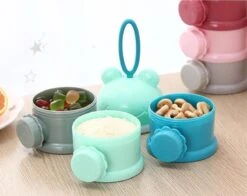 Melkpoeder Toren - Babyvoeding Bewaarbakjes - Melkpoeder Doseerdoosjes - Kraam Cadeau - BPA Vrij / GROEN -Babyproducten Serie Winkel 1200x953 1