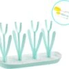 Flessen Droogrek Inclusief Borstelset - Afdruiprek Babyflessen Met Flessenborstels - Flessendroogrek Met Lekbak - Mint -Babyproducten Serie Winkel 1200x975 3