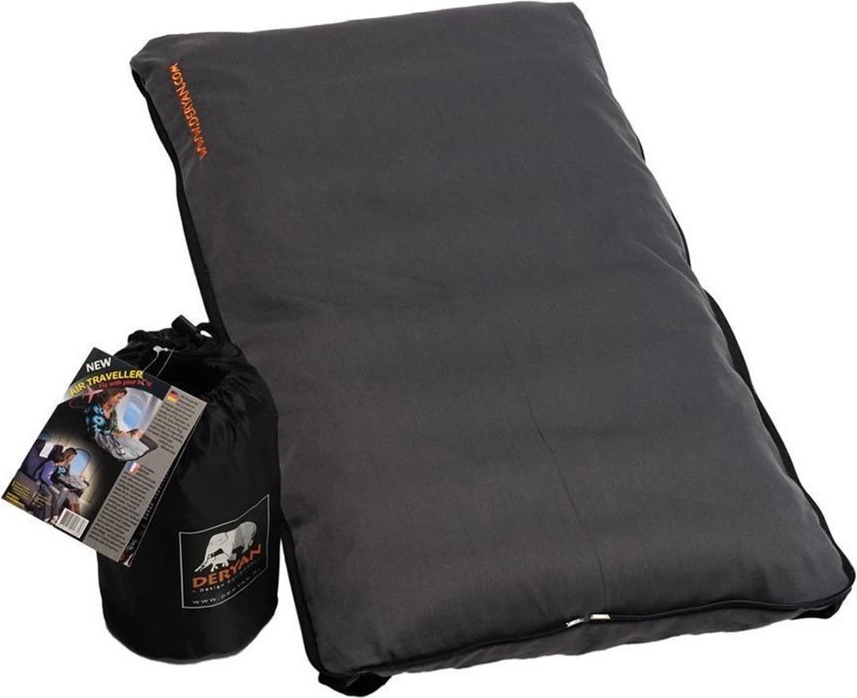 Deryan AirTraveller Vliegtuigbedje - Reiskussen Met Matras - Compact Opgevouwen 7 Deryan AirTraveller Vliegtuigbedje - Reiskussen Met Matras - Compact Opgevouwen - Afbeelding 5