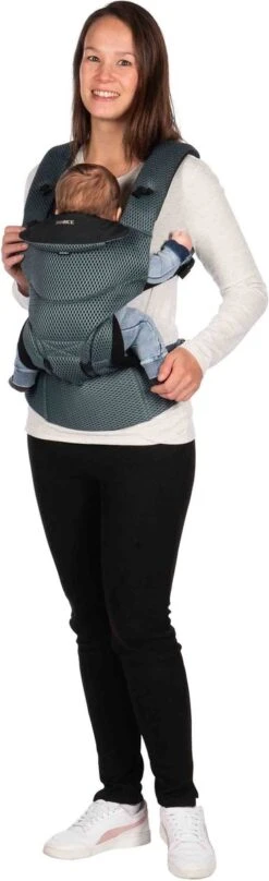 Dooky Ergonomische Draagzak Urban Comfort Green Emerald -Babyproducten Serie Winkel 367x1200