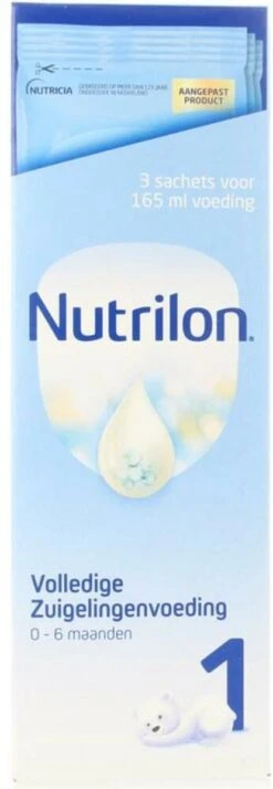 Nutrilon 1 Volledige Zuigelingenvoeding – Flesvoeding Vanaf De Geboorte – 3 Sachets -Babyproducten Serie Winkel 415x1200