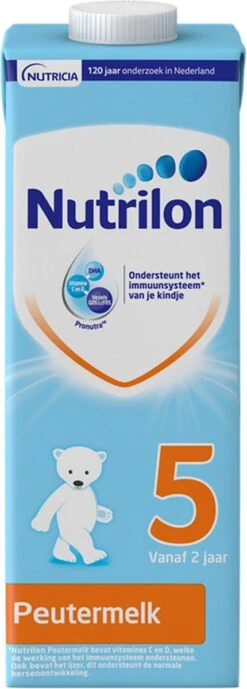 Nutrilon 5 Peutermelk Kant & Klaar - Van 2 Tot 3 Jaar - 4 X 1L -Babyproducten Serie Winkel 430x1200 1