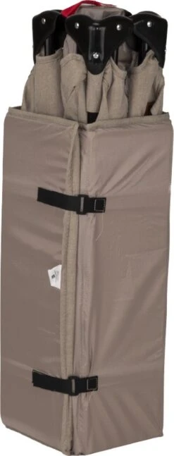 Reisbed Novi Baby® Nora Luxe Sand/Black -Babyproducten Serie Winkel 458x1200