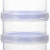 Merkloos Melkpoeder Doseerdoosje - BPA Vrij - Blauw - 4 Lagen -Melkpoeder Toren - Babypoeder Bewaarbakje - Reisbox - Dispenser - Poedertoren -Babyproducten Serie Winkel 474x1200