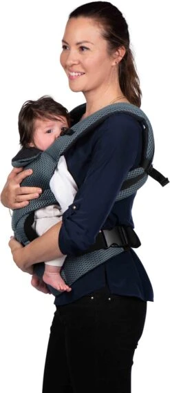 Dooky Ergonomische Draagzak Urban Comfort Green Emerald -Babyproducten Serie Winkel 521x1200 1