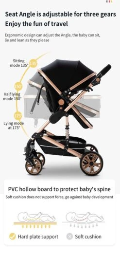 Luxe Kinderwagen 3 In 1 - Wandelwagen - Kinderwagen 3-in-1 Incl Autostoel - Kinderwagen Maxi Cosi – Buggy 3 In 1 - Newborn - Grijs 16 Luxe Kinderwagen 3 In 1 - Wandelwagen - Kinderwagen 3-in-1 Incl Autostoel - Kinderwagen Maxi Cosi – Buggy 3 In 1 - Newborn - Grijs -Babyproducten Serie Winkel 564x1200 1