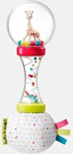 Sophie De Giraf - Rammelaar - Zachte Maracas - In Witte Geschenkdoos -Babyproducten Serie Winkel 573x1200