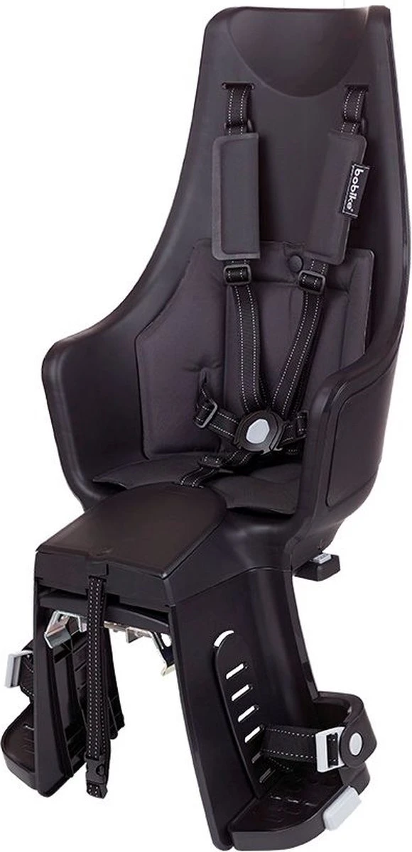Bobike Exclusive Maxi Plus LED Fietsstoeltje Achter - DB - Urban Black 3 Bobike Exclusive Maxi Plus LED Fietsstoeltje Achter - DB - Urban Black