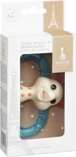 Sophie De Giraf - Dubbele Koelbijtring - In Geschenkdoos -Babyproducten Serie Winkel 581x1200