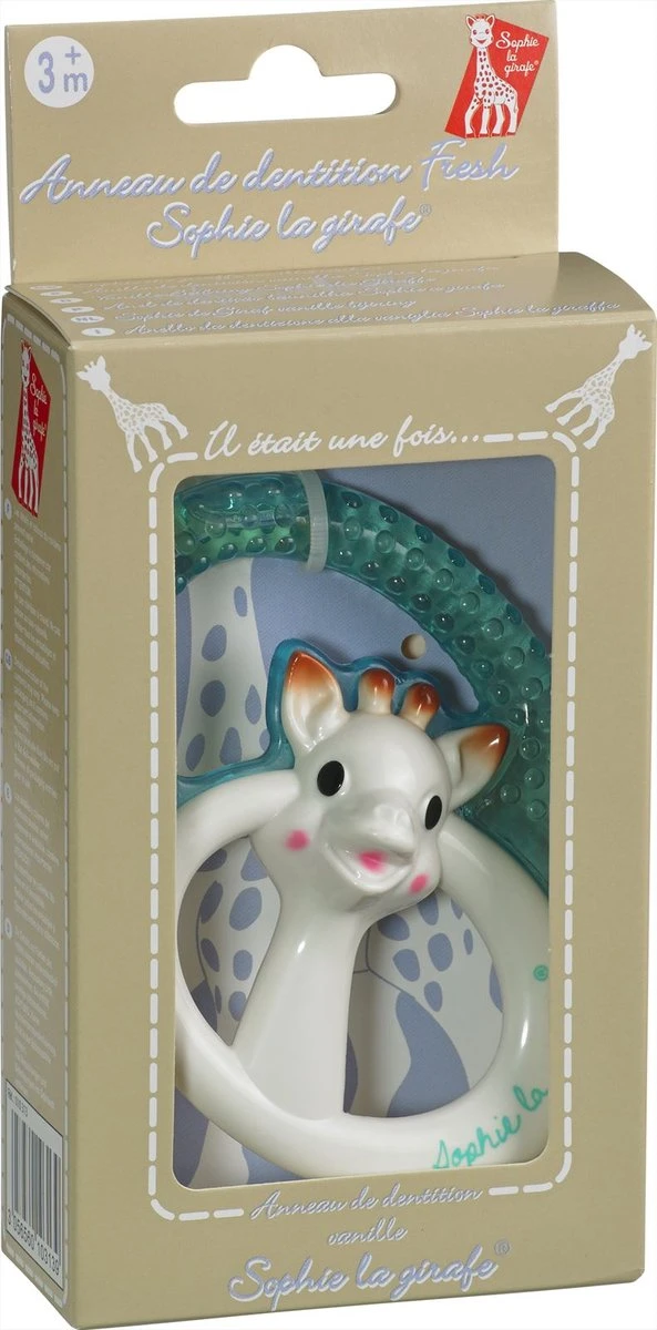 Sophie De Giraf - Koelbijtring - In Wit Geschenkdoosje 4 Sophie De Giraf - Koelbijtring - In Wit Geschenkdoosje - Afbeelding 2