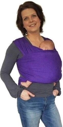 Smallvips Draagdoek Taupe - Rekbare Draagdoek Van Bamboo - Heerlijk Zacht En Koel - Ergonomisch Dragen -Babyproducten Serie Winkel 596x1200 1