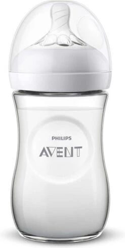 Philips Avent Natural Babyfles - SCF070/22 Babyfles (1m+) Voor Langzame Toevoer - 1x -Babyproducten Serie Winkel 604x1200 3