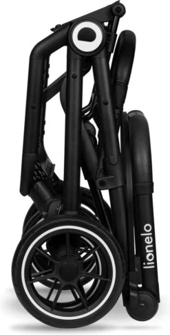 Lionelo Buggy Cloe - Kinderwagen Premium + - Tot 22 Kg - Verstelbare Rugleuning - 5-punts Veiligheidsgordels - Grote Zwenkwielen - Klamboe - Bekerhouder - Lichtgewicht - Compact - Waterdicht -Babyproducten Serie Winkel 612x1200