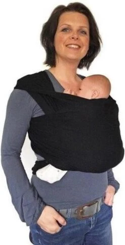 Smallvips Draagdoek Taupe - Rekbare Draagdoek Van Bamboo - Heerlijk Zacht En Koel - Ergonomisch Dragen -Babyproducten Serie Winkel 615x1200 1