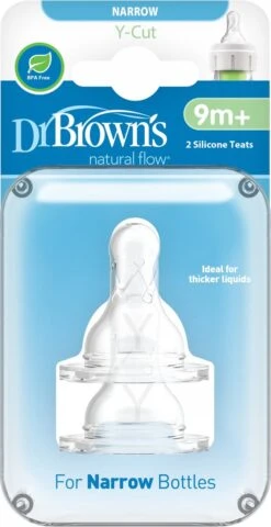 Dr. Brown's Options+ Anti-colic Y-speen - Voor Standaard Halsfles - 2 Stuks 10 Dr. Brown's Options+ Anti-colic Y-speen - Voor Standaard Halsfles - 2 Stuks -Babyproducten Serie Winkel 618x1200 1