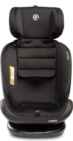 MUNDO 0-36 KG ISOFIX - 360 Graden Draaibaar Zwart -Babyproducten Serie Winkel 623x1200